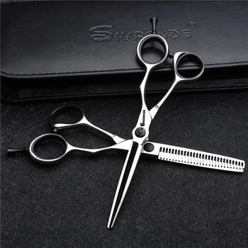 Парикмахерские ножницы для стрижки волос из японской стали 440c, филировочные ножницы для стрижки волос высокого качества
