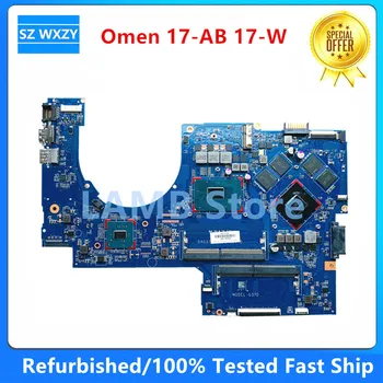 Восстановленная Материнская плата для ноутбука HP Omen 17-AB 17-W с GTX 1050 4GB GPU I7-7700HQ CPU 915550-001 915550-601 DAG37DMBAD0 DDR4