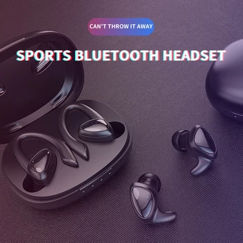 Наушники Bluetooth 5.1 TWS, беспроводные наушники, наушники-вкладыши, спортивные наушники, гарнитура с микрофоном, зарядный блок для смартфона