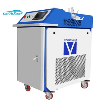 Yosoon 1kw 1.5kw 2kw Лазерная машина для очистки волокон от ржавчины 1000 Вт Цена машины для очистки металла