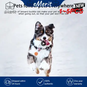 1 ~ 5ШТ Мини-собака GPS 5.0 трекер, устройство защиты от потери, круглое устройство защиты от потери, детская сумка для домашних животных, кошелек для отслеживания, умный искатель