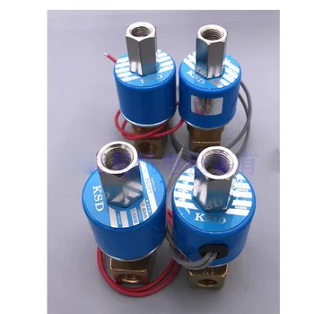 Электромагнитный клапан двухпозиционный трехходовой 2-точечный электромагнитный клапан водяной клапан воздушный клапан 220V 24V 12V