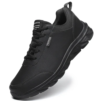 2022 Новые мужские кроссовки, модные кожаные мужские кроссовки для бега, Уличная обувь для тренировок, высококачественная удобная мужская обувь