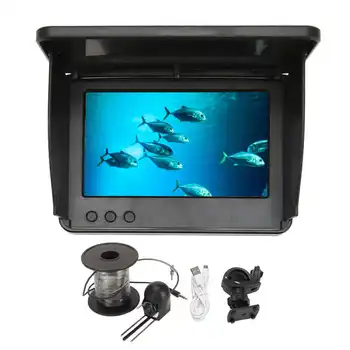 5,0-дюймовый ЖК-монитор для рыбалки IP67, водонепроницаемый HD-эхолот с солнцезащитным козырьком для рыбалки на море и озере