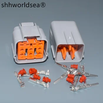 shhworldsea 10-Контактный 2,2 мм 6195-0167 6195-0164 Водонепроницаемый Кабельный Разъем Auto Connector Для Двигателей Автомобилей