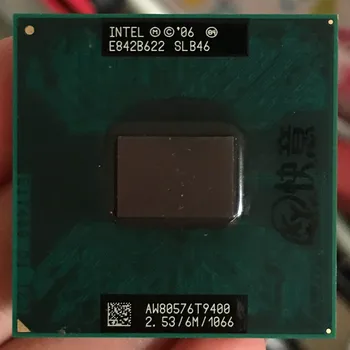 Процессор Intel Core 2 Duo T9400 для ноутбука процессор PGA 478 cpu 100% работает должным образом