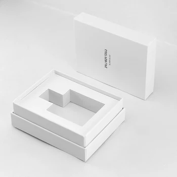 подарочная коробка для парфюмерии и косметики, напечатанная на заказ, 200шт, крышка и дно картонной упаковочной коробки со вставкой