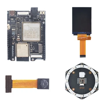 Для Sipeed Maix Duino Development Board K210 RISC-V AI + Модуль LOT ESP32 с Камерой и 2,4-дюймовым Экраном + Микрофонная Решетка