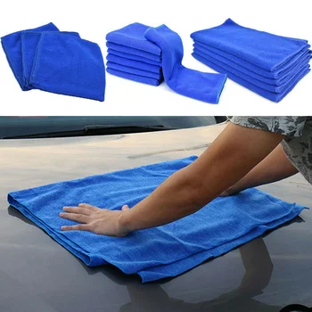 Универсальное автомобильное полотенце из микрофибры для чистки автомобиля, сушильный инструмент, полотенце для мытья автомобиля, утолщающая ткань для чистки автомобиля, тряпка для мытья автомобиля