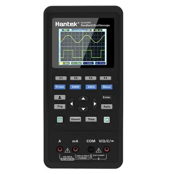 Hantek2D72 Прецизионный 3В1 70 МГц 2-Канальный Цифровой Осциллограф Генератор сигналов Мультиметр Ручной USB-Осциллограф 125msa /S