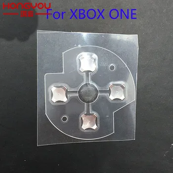 20шт для контроллера XBOX ONE D-образные накладки металлический купол с защелкивающимся куполом печатная плата Проводящая пленка