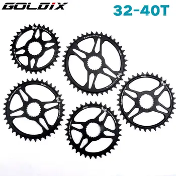 GOLDIX Mountain Bike32/34/36/38/ Велосипедная звездочка 40T MTB Узкая Широкая Велосипедная Звездочка для deore xt M7100 M8100 M9100 crankset
