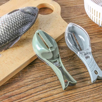 Новые кухонные принадлежности Нож для удаления рыбьей чешуи, Овощечистка, Практичные кухонные принадлежности, приспособления для приготовления пищи дома