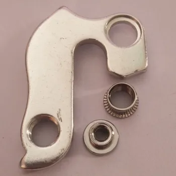 Высококачественный Портативный Задний крючок из серебристого алюминиевого сплава для велосипеда Компоненты велосипеда SCOTT # 206375 GEAR