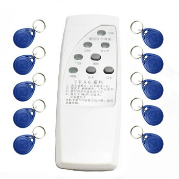 RFID Копировальный Аппарат Дубликатор Cloner ID EM EM4305 T5577 Reader Writer + 10шт Брелок Для Ключей EM4305 T5577 С Возможностью Записи