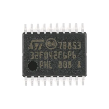 10 шт./лот STM32F042F6P6 TSSOP-20 микроконтроллеры ARM MCU Основной Arm Cortex-M0 линейный USB MCU 32 Кбайт флэш-памяти 48 МГц