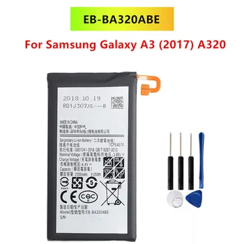 Оригинальный аккумулятор EB-BA320ABE 2350 мАч для Samsung Galaxy A3 (2017) A320 SM-A320F A320Y A320FL A320F/DS A320Y/DS + инструменты