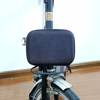 2 Размера Велосипедная Передняя сумка для Brompton Сумка Многофункциональная DIY для Brompton Цифровой ящик для хранения камеры насос Инструмент для ремонта Аксессуары
