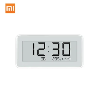 Многофункциональные оригинальные цифровые часы Xiaomi BT, беспроводной термометр Pro, датчик температуры и влажности, экран E-ink