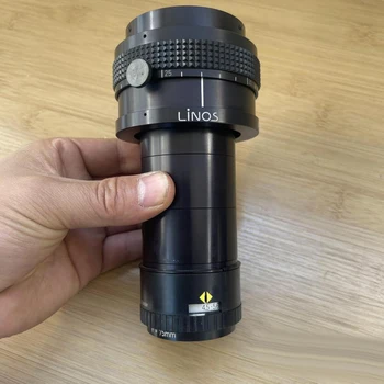 Линза LiNOS с модульным фокусом оригинальный фокусирующий цилиндр Rodagon lens f = 75 мм 1: 4.5 в хорошем состоянии протестирован НОРМАЛЬНО