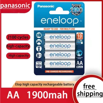 8-64PSNew Panasonic Eneloop 2100mAh AA 1.2V NI-MH Аккумуляторные Батареи Для Электрических Игрушек Фонарик Камера Предварительно Заряженный Аккумулятор