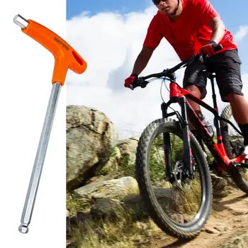 Практичный Универсальный дорожный велосипед с Т-образной ручкой и шаровым шестигранным ключом, Гаечный ключ для велосипеда, Сверхлегкий Ремонтный велосипед