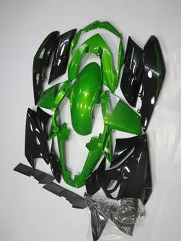 бесплатная доставка Крышка обтекателя кузова мотоцикла для Kawasaki Z100 2010 2011 2012 2013 2014 комплект зеленый черный УФ