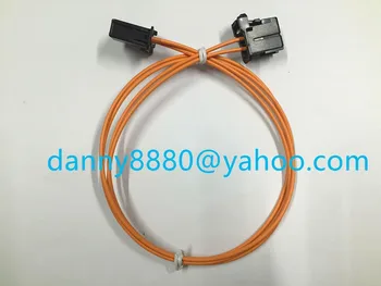 Бесплатная доставка оптоволоконный кабель большинство кабелей 90-100 см для BMW AU-DI AMP Bluetooth автомобильный GPS автомобильный оптоволоконный кабель для nbt cic 2g 3g 3g +