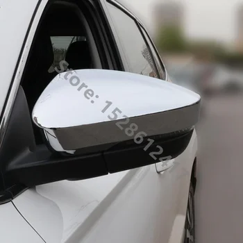 Автомобильные аксессуары ABS Хромированная крышка зеркала заднего вида с защитой от трения Украшение для стайлинга автомобилей Skoda KODIAQ 2016-2022