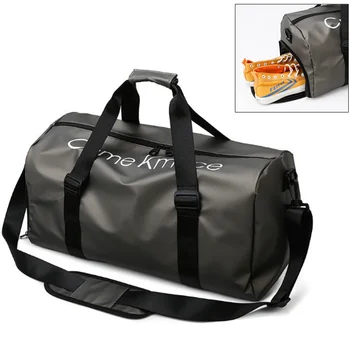 Спортивная сумка, Перламутровая Женская Мужская сумка для фитнеса с карманом для обуви, водонепроницаемая сумка-мессенджер для плавания, сумка для выходных дней