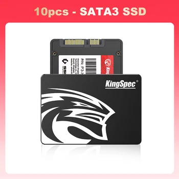 10шт KingSpec SSD SATA3 128g 256g 512g 1 ТБ 2 ТБ HDD 120g 240g 480g SATA3 Жесткий Диск Внутренний Твердотельный Жесткий Диск для Портативных ПК