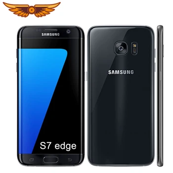 Samsung Galaxy S7 edge Оригинальный Разблокированный G935V / G935F 5,5-дюймовый 4 ГБ ОЗУ 32 ГБ ПЗУ 12-мегапиксельный четырехъядерный LTE 4G Подержанный Мобильный телефон