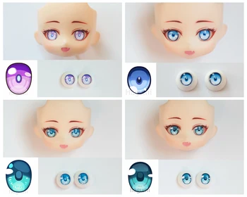 Genshin Impact Аниме Смоляные глаза 10/12/14/16/18/20/22/24 мм на заказ для BJD Dream Dollfie Smart Doll GSC Nendoroid Obitsu