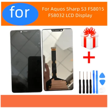 Для Aquos Sharp S3 FS8015 FS8032 ЖК-дисплей С Сенсорным Экраном + чехол для замены Дигитайзера в сборе для Мобильного Телефона 5024D 5024A + Инструменты