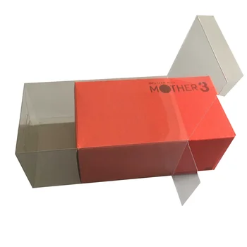 Коробка для показа коллекции для Nintendo Game Boy MICRO / GBM / MOTHER3, прозрачные коробки для хранения игр, теплая оболочка, прозрачный чехол для сбора