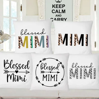 Подушка Blessed Mimi с надписью Love Arrows Декоративные подушки для дивана 45X45 см