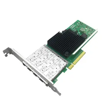 X710-DA4 4-портовый SFP + адаптер PCIe 3.0 x8 10 Гбит/с, сетевая карта Ethernet, бесплатная доставка