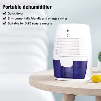 Портативный осушитель Влагопоглощающий Очиститель воздуха Компактный Электрический 23 Вт USB-осушитель воздуха для дома, комнаты, офиса, кухни