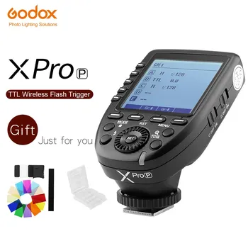 В наличии Godox Xpro-P Триггерный передатчик TTL 2.4G Wireless X system Высокоскоростной с Большим ЖК-экраном для Pentax K-1/645Z/K70 и т. Д