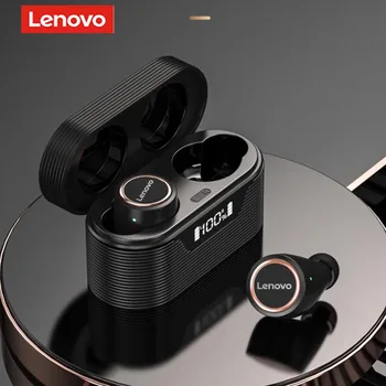 Беспроводная гарнитура Lenovo LP12 Bluetooth |PX4, водонепроницаемый портативный блок питания, игровые наушники Type-c, предотвращение потери быстрой зарядки.