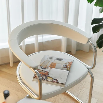 Средневековый дизайнерский обеденный стул, Итальянский стул для минимализма, повседневный стул премиум-класса