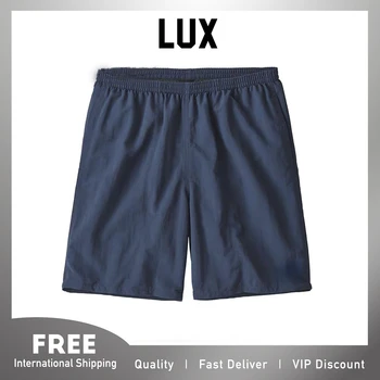 Пляжные плавательные шорты Lux Tredny в стиле американской уличной моды Dry Fit, повседневные, для женщин и мужчин, унисекс, разноцветные