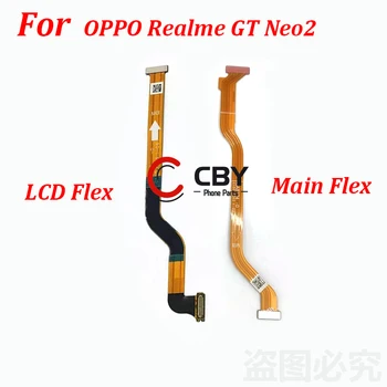 Для OPPO Realme GT Neo 2 Neo2 Разъем для основной платы USB-плата Гибкий ЖК-кабель