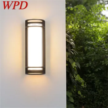 WPD Настенные Бра Light Outdoor Классическая Светодиодная Лампа Водонепроницаемый IP65 Домашний Декоративный Светильник Для Крыльца