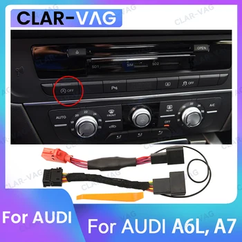 Разъем датчика управления устройством автоматической остановки системы запуска двигателя для Audi A6L-A6L A7 Plug and Play Adapter