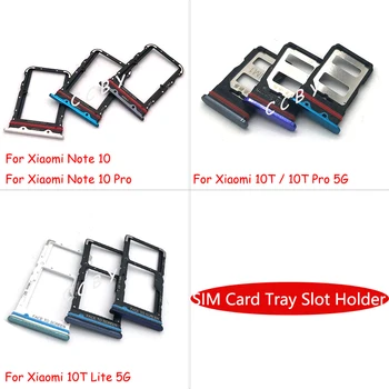 Для Xiaomi Mi Note 10 Pro Lite Ultra 10T 5G Лоток для sim-карты Гнездо держателя Запасные части