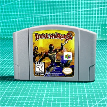 Dual Heroes для 64-разрядной консоли NTSC N64 в США