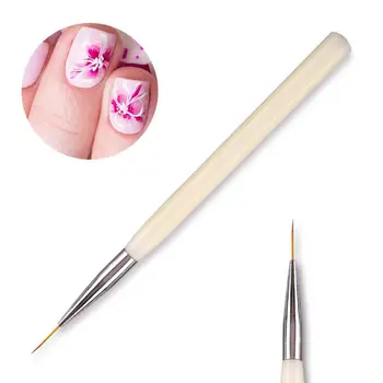 Удобная ручка для дизайна ногтей, Портативная нескользящая профессиональная кисть для рисования гель-лаком, кисть для подводки ногтей, Дизайн ногтей