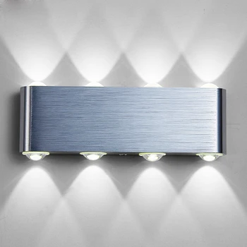 Современный настенный светильник для спальни, ванной комнаты, светодиодный настенный светильник 110 В-220 В, Алюминиевый Декоративный Водонепроницаемый светильник, Промышленное настенное бра Abajur