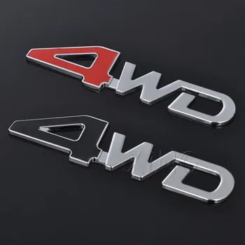 Автомобильная наклейка Эмблема Авто Значок Наклейка для 4WD BMW Audi Ford VW Nissan Toyota Rav4 Honda Range Rover Jeep для укладки внедорожников 4x4